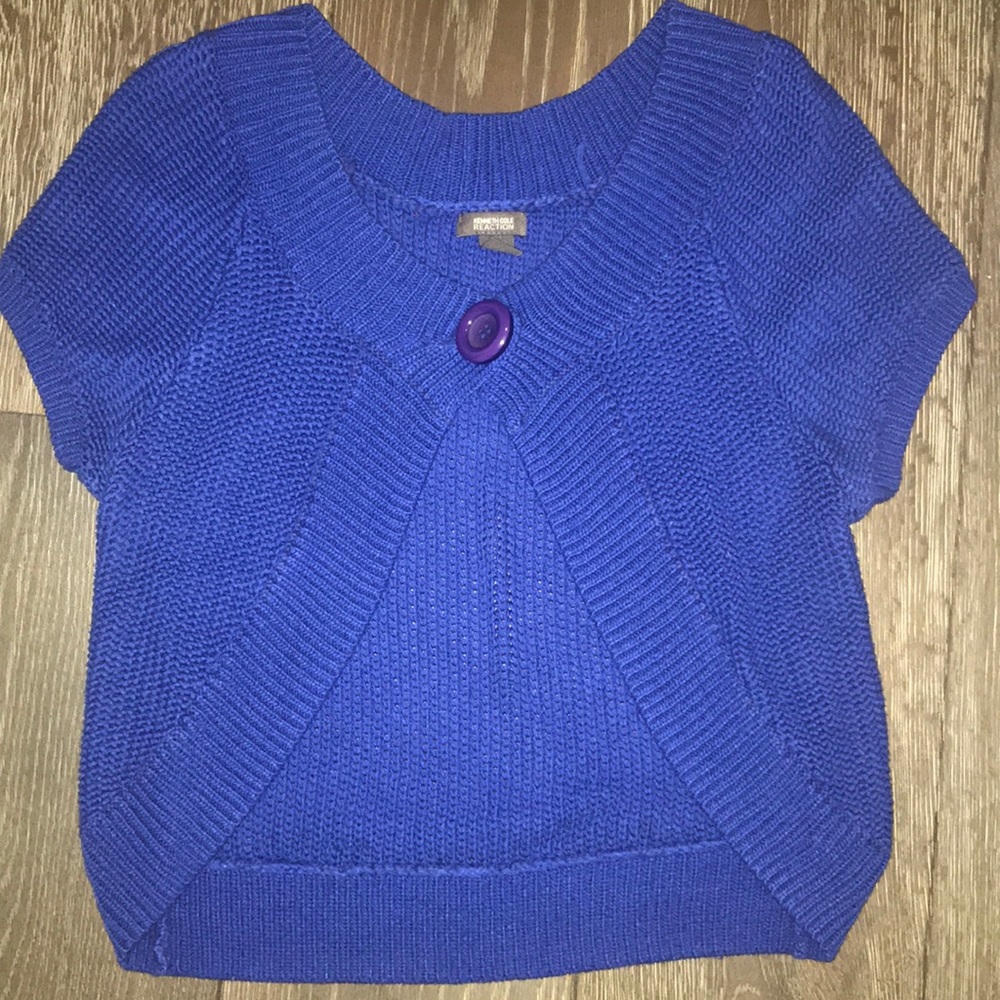 Kenneth Cole Blue cardigan excellent condition